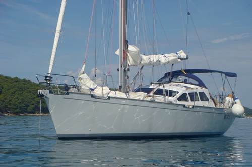 Dix 38 aluminium cruising sailboat